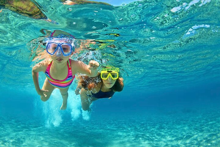 HYDROBIKE, REEF SNORKEL & PRIVATE ISLAND BREAK image 1